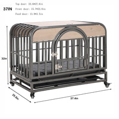 32-46" Heavy Duty Furniture Style Dog Crate 32-46" Heavy Duty Furniture Style Dog Crate