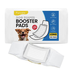 Disposable Dog Diaper Liners Booster Pads for Male & Female Dogs - 100ct Disposable Dog Diaper Liners Booster Pads for Male & Female Dogs - 100ct