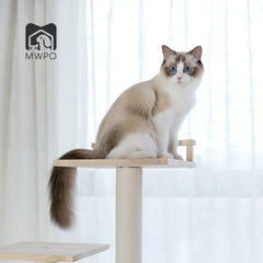 MWPO 63.8" Wooden Modern Cat Tree TX00130P MWPO 63.8" Wooden Modern Cat Tree TX00130P