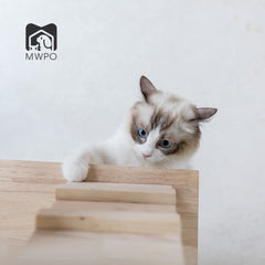 MWPO 63.8" Wooden Modern Cat Tree TX00130P MWPO 63.8" Wooden Modern Cat Tree TX00130P