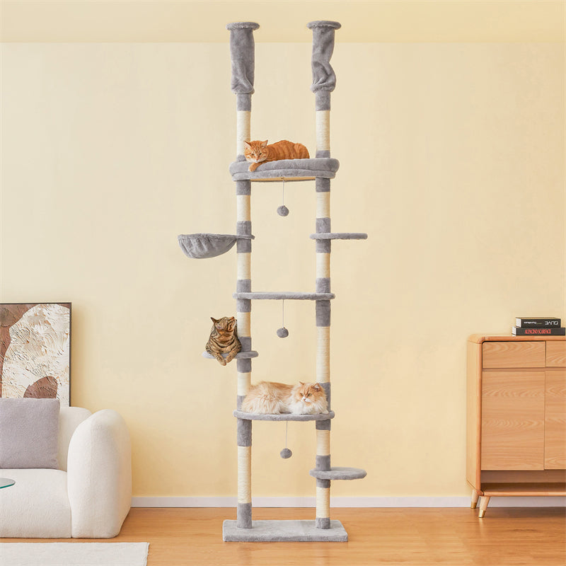 MWPO 92"-102" Floor-to-Ceiling Cat Tree TX00132