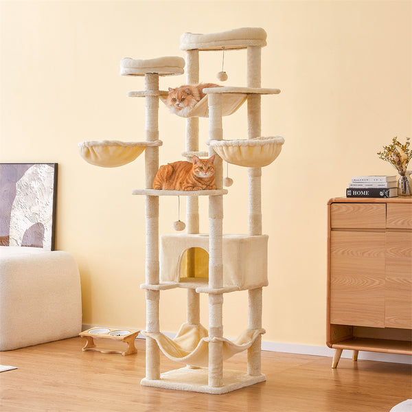 MWPO 77 in Luxury Large Modern Cat Tree B887 For Large Cats Mwpohome