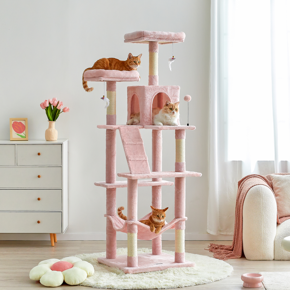 MWPO 70.1" Multi-Level Large Cat Tree TX00130